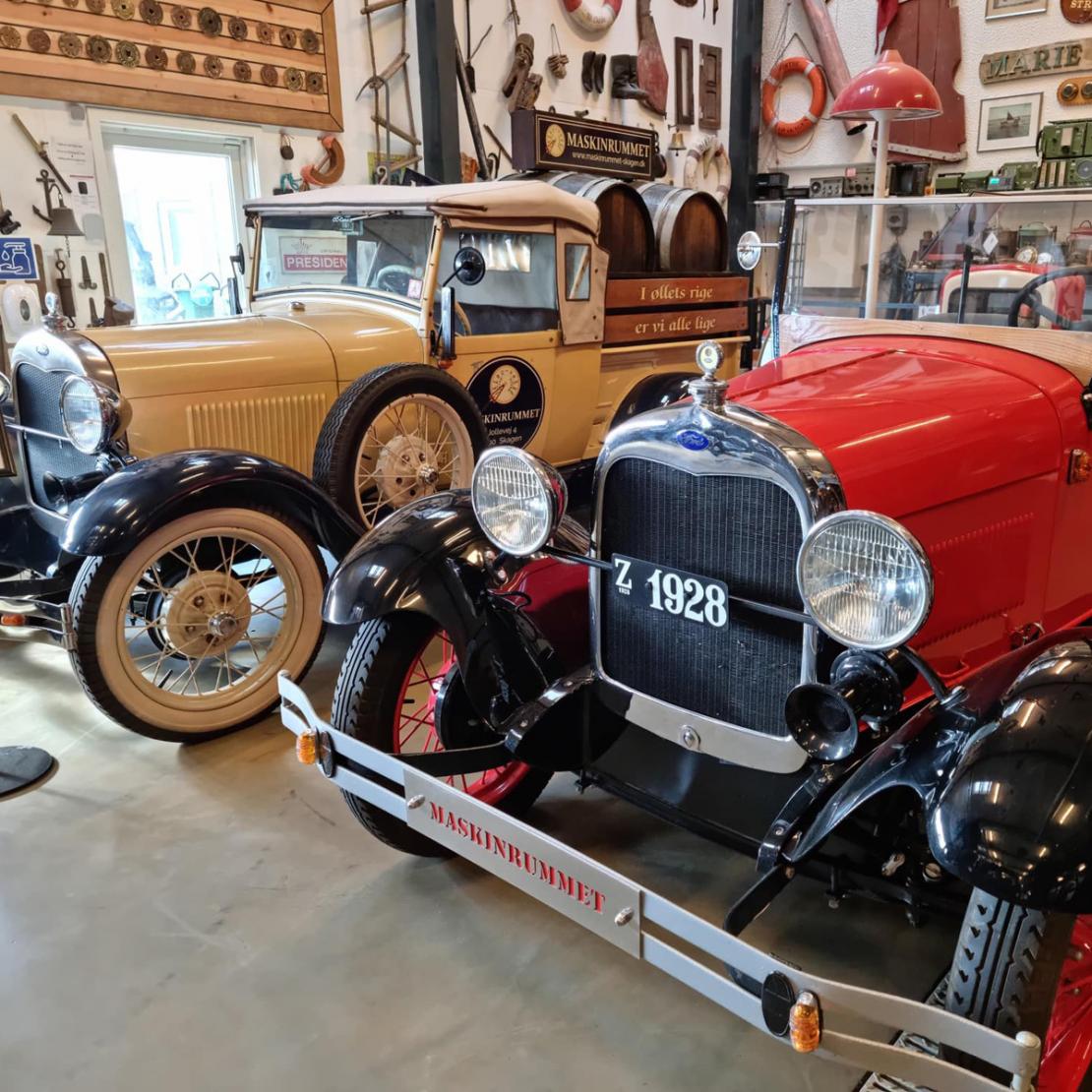 Maskinrummet - Motormuseum i Skagen