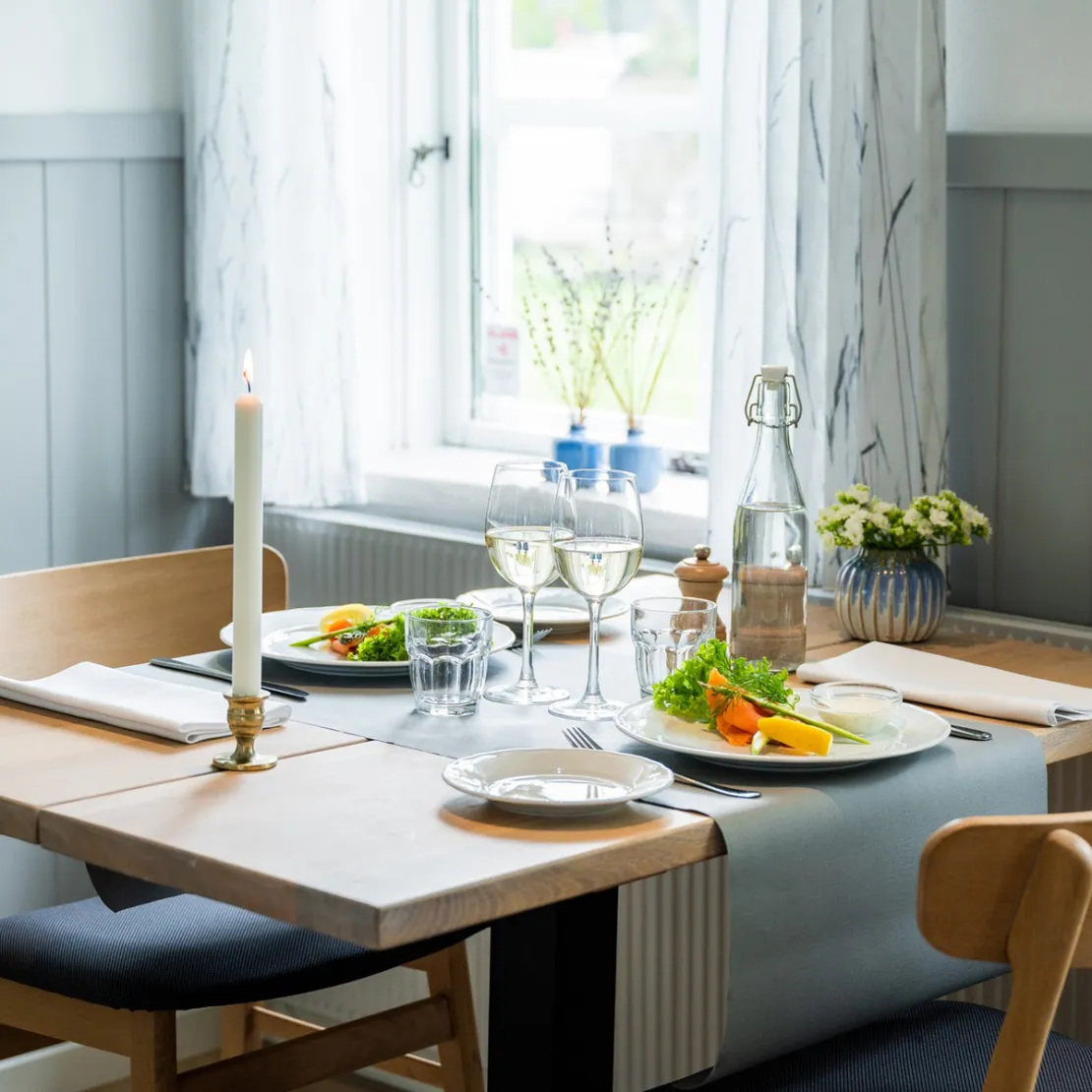 Spis godt på Aalbæk Badehotel & Restaurant