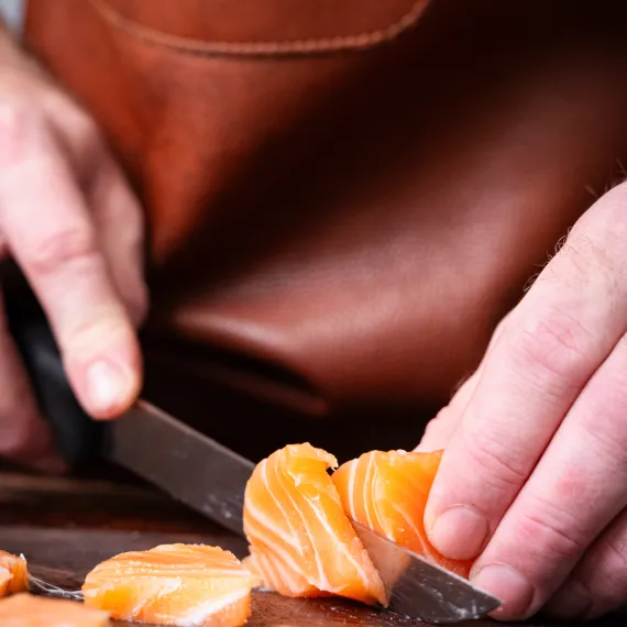 Der produceres laks i meget høj kvalitet hos Skagen Salmon