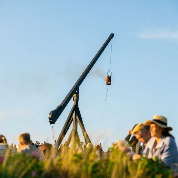 Sankt Hans på Sønderstrand i Skagen