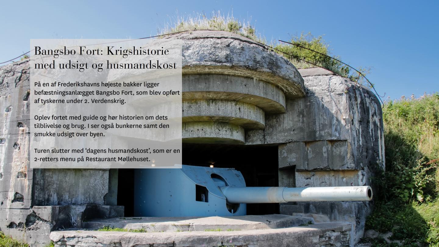 Oplev Bangsbo Fortet på grupperejse i Nordjylland