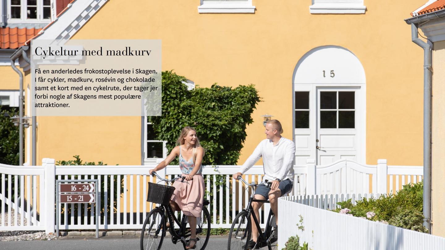 Cykeltur med frokost på grupperejser i Skagen