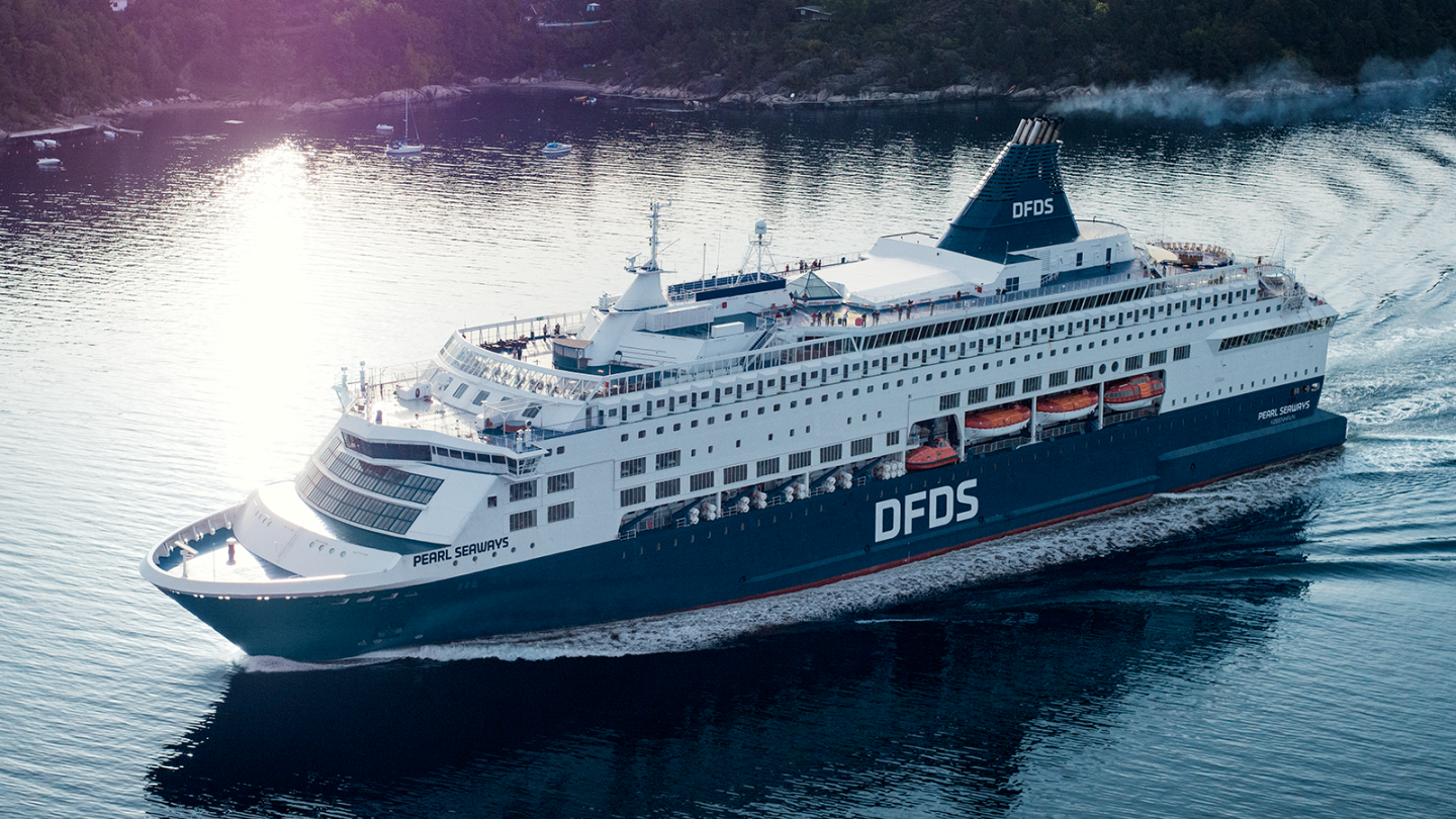 DFDS pearl seaways oslo frederikshavn rute