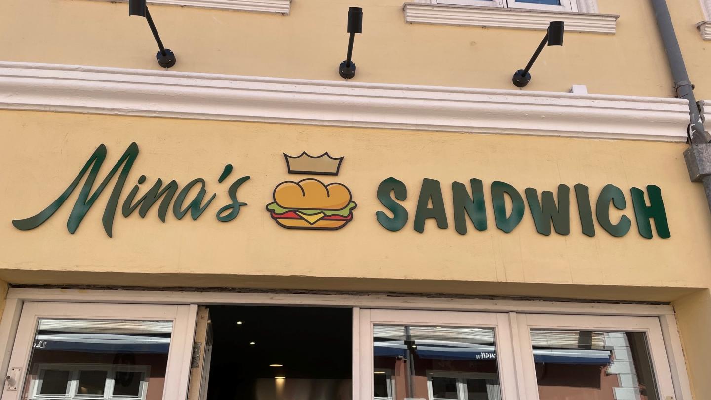 Mina's Sandwich i Sæby