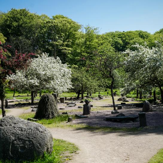 Bangsbo Botanical Garden in Frederikshavn