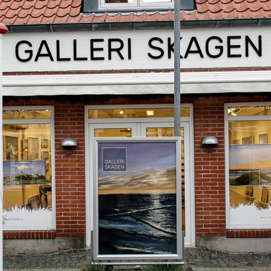 Galleri Skagen ejes af udøvende billedkunstner Gitte Toft